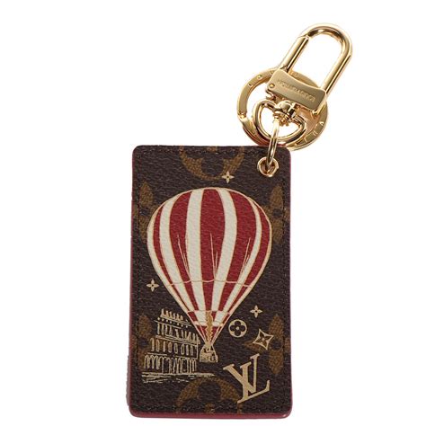 louis vuitton illustre air balloon bag charm|LOUIS VUITTON Monogram Illustre Air Balloon Bag Charm.